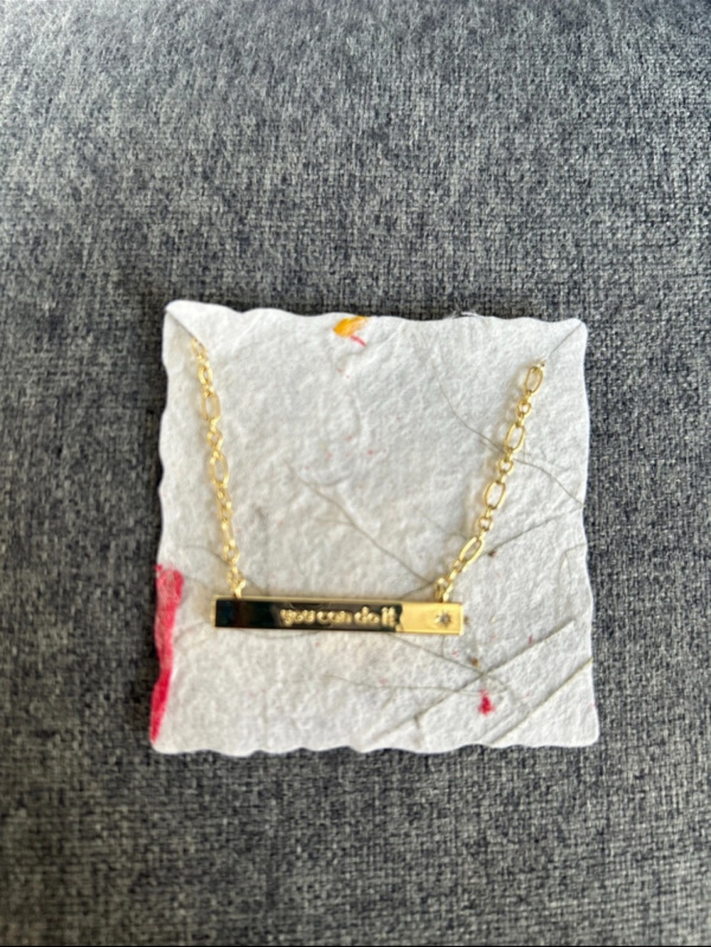 Gold Bar Pendant Necklace - Women Jewelry